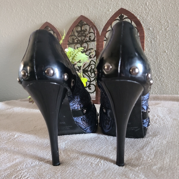 Guess peep toe high heel size 9 1/2 - Picture 6 of 8